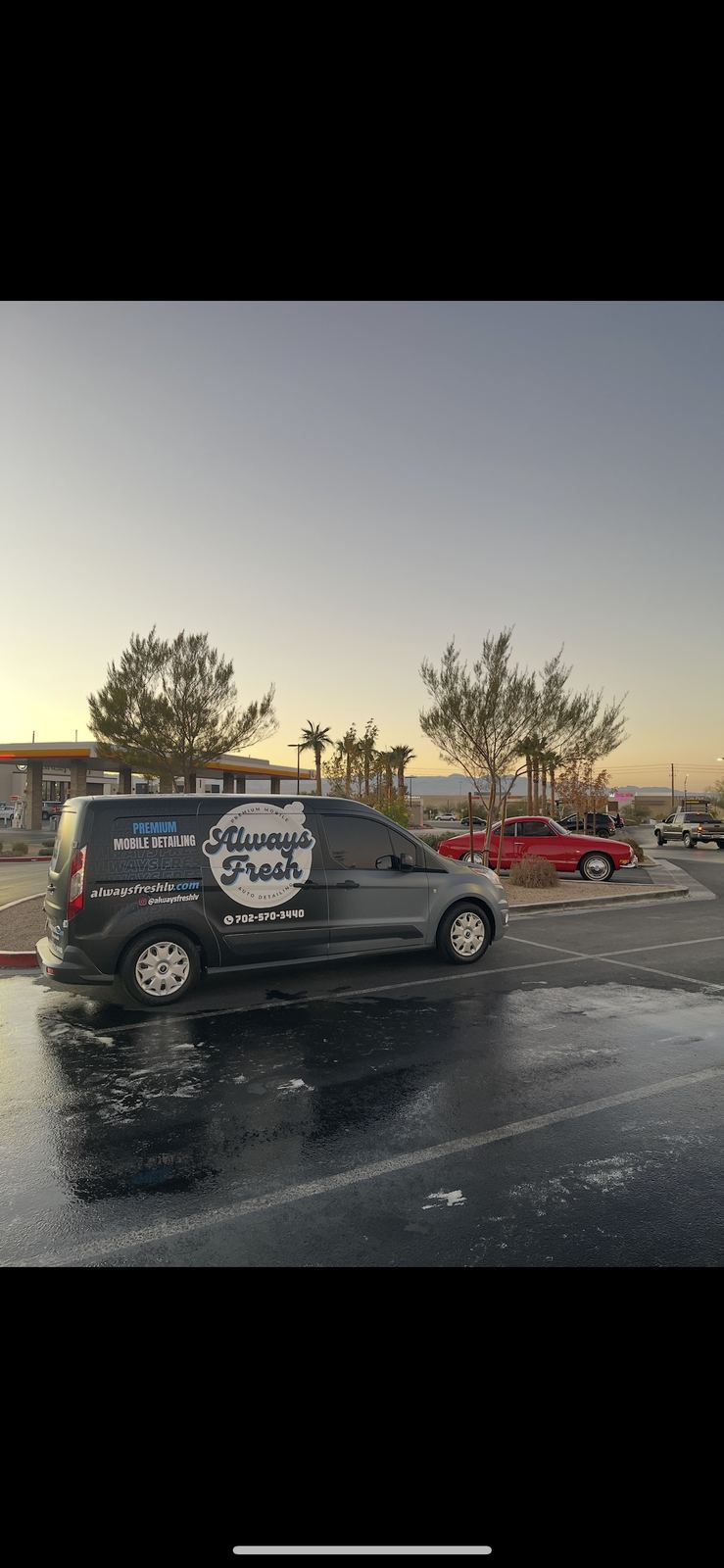 Always Fresh LV mobile detailing van
