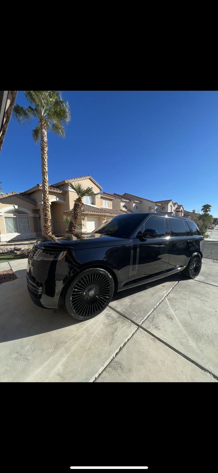 Ceramic coated Range Rover